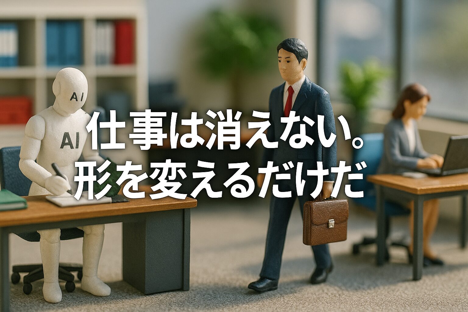 ホワイトカラーはどこへ消える？『ホワイトカラー消滅』で考える“自分サイズ”の働き方