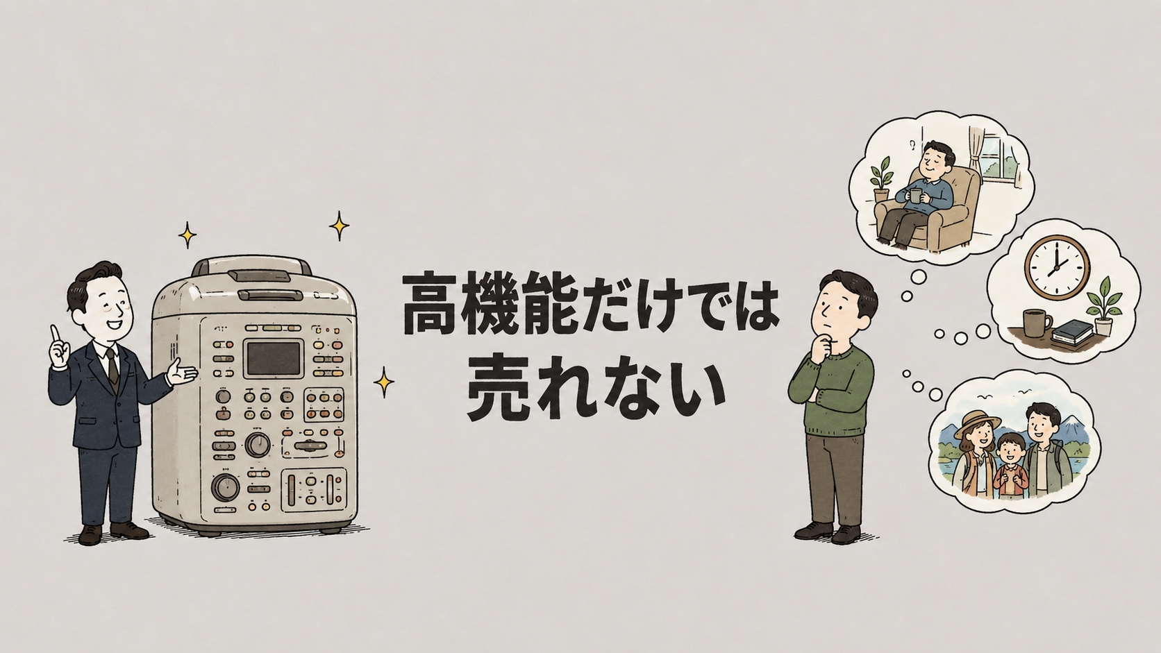 高機能なのに売れないのはなぜ？――人は商品ではなく「その先」を買っている『付加価値のつくりかた』